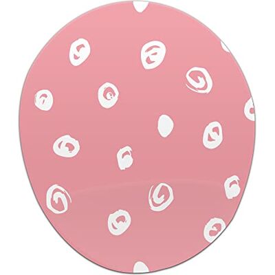 Bonamaison , Ergonomiczna podkładka pod mysz z podkładką na nadgarstek, cyfrowy nadruk, podkładka pod mysz, ochrona przed ścięgien, antypoślizgowy spód, do biura i domu, wymiary: 20 x 23 cm Bonamaison , Ergonomiczna podkładka pod mysz z podkładką na nadgarstek, cyfrowy nadruk, podkładka pod mysz, ochrona przed ścięgien, antypoślizgowy spód, do biura i domu, wymiary: 20 x 23 cm