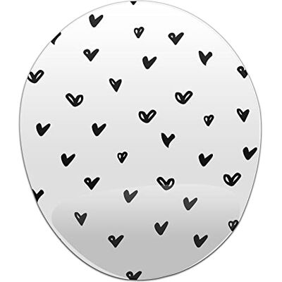 Bonamaison , Ergonomiczna podkładka pod mysz z podkładką na nadgarstek, cyfrowy nadruk, podkładka pod mysz, ochrona przed ścięgien, antypoślizgowy spód, do biura i domu, wymiary: 20 x 23 cm Bonamaison , Ergonomiczna podkładka pod mysz z podkładką na nadgarstek, cyfrowy nadruk, podkładka pod mysz, ochrona przed ścięgien, antypoślizgowy spód, do biura i domu, wymiary: 20 x 23 cm