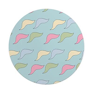 Questo Casa , Okrągły Drukowane Cyfrowo Podkładka Pod Mysz, Antypoślizgowa Podstawa, Średnica: 22 Cm Questo Casa , Okrągły Drukowane Cyfrowo Podkładka Pod Mysz, Antypoślizgowa Podstawa, Średnica: 22 Cm