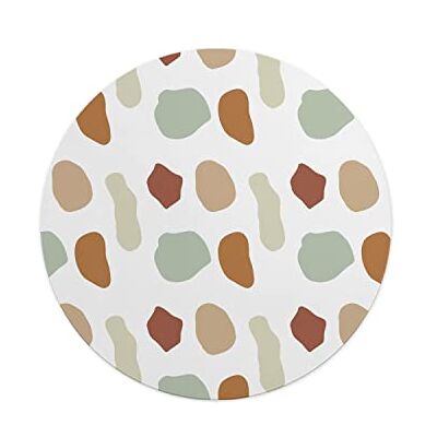 Questo Casa , Okrągły Drukowane Cyfrowo Podkładka Pod Mysz, Antypoślizgowa Podstawa, Średnica: 22 Cm Questo Casa , Okrągły Drukowane Cyfrowo Podkładka Pod Mysz, Antypoślizgowa Podstawa, Średnica: 22 Cm