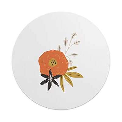 Questo Casa , Okrągły Drukowane Cyfrowo Podkładka Pod Mysz, Antypoślizgowa Podstawa, Średnica: 22 Cm Questo Casa , Okrągły Drukowane Cyfrowo Podkładka Pod Mysz, Antypoślizgowa Podstawa, Średnica: 22 Cm