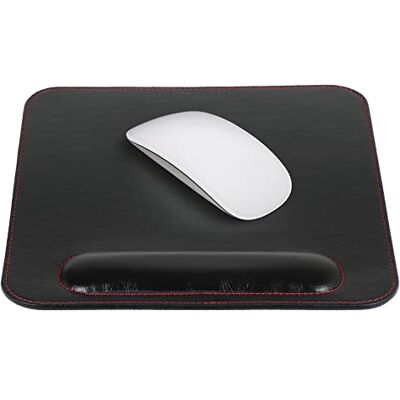 Londo Skórzana podkładka pod mysz z podpórką pod nadgarstek (Black) Londo Skórzana podkładka pod mysz z podpórką pod nadgarstek (Black)