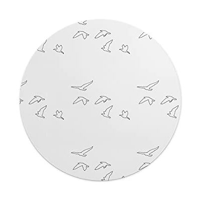 Questo Casa , Okrągły Drukowane Cyfrowo Podkładka Pod Mysz, Antypoślizgowa Podstawa, Średnica: 22 Cm Questo Casa , Okrągły Drukowane Cyfrowo Podkładka Pod Mysz, Antypoślizgowa Podstawa, Średnica: 22 Cm