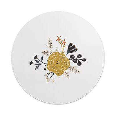 Questo Casa , Okrągły Drukowane Cyfrowo Podkładka Pod Mysz, Antypoślizgowa Podstawa, Średnica: 22 Cm Questo Casa , Okrągły Drukowane Cyfrowo Podkładka Pod Mysz, Antypoślizgowa Podstawa, Średnica: 22 Cm