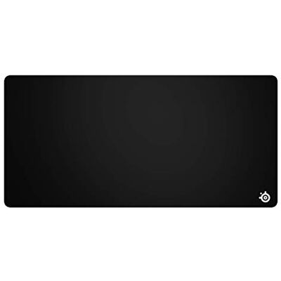 SteelSeries 41458 QcK Gaming Surface 3XL materiałowa podkładka pod mysz wszechczasów zoptymalizowana pod kątem czujników do gier maksymalna kontrola, klasyczna czerń SteelSeries 41458 QcK Gaming Surface 3XL materiałowa podkładka pod mysz wszechczasów zoptymalizowana pod kątem czujników do gier maksymalna kontrola, klasyczna czerń