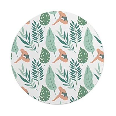 Questo Casa , Okrągły Drukowane Cyfrowo Podkładka Pod Mysz, Antypoślizgowa Podstawa, Średnica: 22 Cm Questo Casa , Okrągły Drukowane Cyfrowo Podkładka Pod Mysz, Antypoślizgowa Podstawa, Średnica: 22 Cm