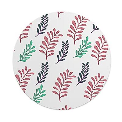 Questo Casa , Okrągły Drukowane Cyfrowo Podkładka Pod Mysz, Antypoślizgowa Podstawa, Średnica: 22 Cm Questo Casa , Okrągły Drukowane Cyfrowo Podkładka Pod Mysz, Antypoślizgowa Podstawa, Średnica: 22 Cm