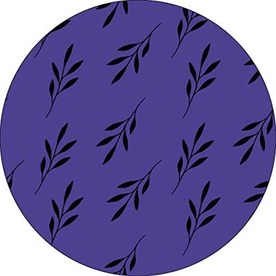 Bonateks , Okrągła podkładka pod mysz z nadrukiem cyfrowym, antypoślizgowy spód, do biura i domu, średnica: 22 cm Bonateks , Okrągła podkładka pod mysz z nadrukiem cyfrowym, antypoślizgowy spód, do biura i domu, średnica: 22 cm