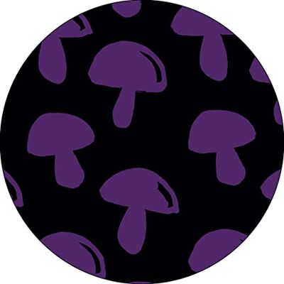 Bonateks , Okrągła podkładka pod mysz z nadrukiem cyfrowym, antypoślizgowy spód, do biura i domu, średnica: 22 cm Bonateks , Okrągła podkładka pod mysz z nadrukiem cyfrowym, antypoślizgowy spód, do biura i domu, średnica: 22 cm