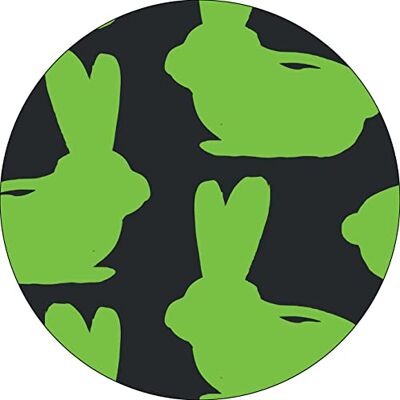Bonateks , Okrągła podkładka pod mysz z nadrukiem cyfrowym, antypoślizgowy spód, do biura i domu, średnica: 22 cm Bonateks , Okrągła podkładka pod mysz z nadrukiem cyfrowym, antypoślizgowy spód, do biura i domu, średnica: 22 cm