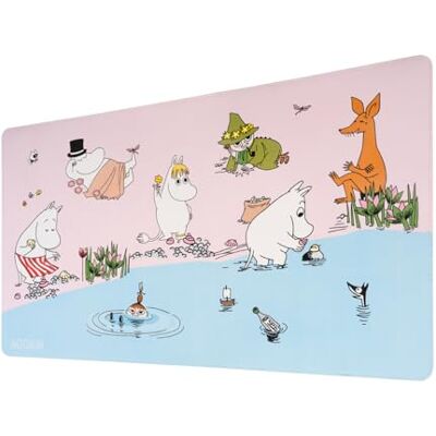 Grupo Erik XXL Mouse Pad Moomins Gifts Gaming Desk Mat 23.6 x 13.8 inches Faux Leather Mat, Keyboard & Mouse Mat Large Gaming Gifts Gamer Grupo Erik XXL Mouse Pad Moomins Gifts Gaming Desk Mat 23.6 x 13.8 inches Faux Leather Mat, Keyboard & Mouse Mat Large Gaming Gifts Gamer