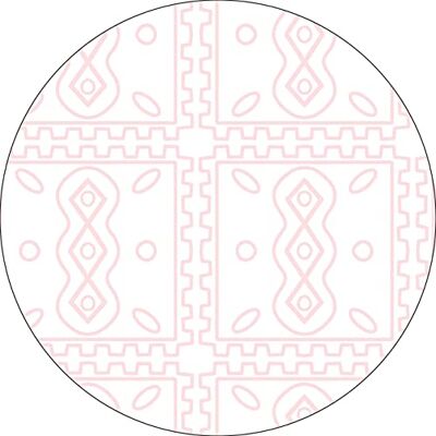Bonateks , Okrągła podkładka pod mysz z nadrukiem cyfrowym, antypoślizgowy spód, do biura i domu, średnica: 22 cm Bonateks , Okrągła podkładka pod mysz z nadrukiem cyfrowym, antypoślizgowy spód, do biura i domu, średnica: 22 cm