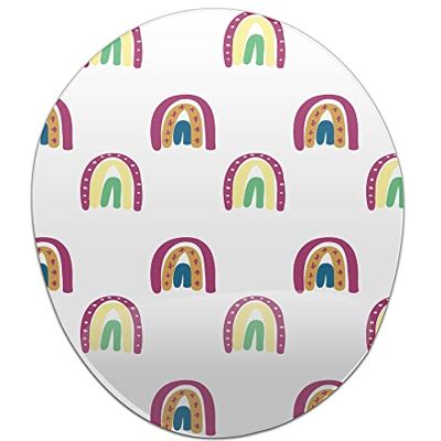 Bonamaison , Ergonomiczna podkładka pod mysz z podkładką na nadgarstek, cyfrowy nadruk, podkładka pod mysz, ochrona przed ścięgien, antypoślizgowy spód, do biura i domu, wymiary: 20 x 23 cm Bonamaison , Ergonomiczna podkładka pod mysz z podkładką na nadgarstek, cyfrowy nadruk, podkładka pod mysz, ochrona przed ścięgien, antypoślizgowy spód, do biura i domu, wymiary: 20 x 23 cm