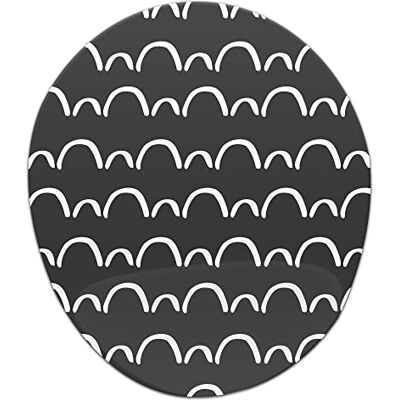 Bonamaison , Ergonomiczna podkładka pod mysz z podkładką na nadgarstek, cyfrowy nadruk, podkładka pod mysz, ochrona przed ścięgien, antypoślizgowy spód, do biura i domu, wymiary: 20 x 23 cm Bonamaison , Ergonomiczna podkładka pod mysz z podkładką na nadgarstek, cyfrowy nadruk, podkładka pod mysz, ochrona przed ścięgien, antypoślizgowy spód, do biura i domu, wymiary: 20 x 23 cm