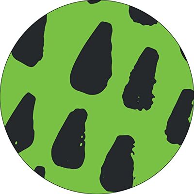 Bonateks , Okrągła podkładka pod mysz z nadrukiem cyfrowym, antypoślizgowy spód, do biura i domu, średnica: 22 cm Bonateks , Okrągła podkładka pod mysz z nadrukiem cyfrowym, antypoślizgowy spód, do biura i domu, średnica: 22 cm