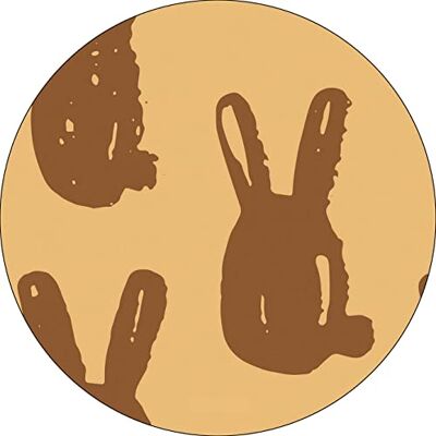 Bonateks , Okrągła podkładka pod mysz z nadrukiem cyfrowym, antypoślizgowy spód, do biura i domu, średnica: 22 cm Bonateks , Okrągła podkładka pod mysz z nadrukiem cyfrowym, antypoślizgowy spód, do biura i domu, średnica: 22 cm