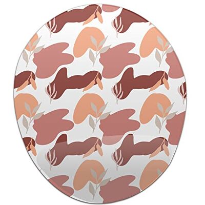Bonamaison , Ergonomiczna podkładka pod mysz z podkładką na nadgarstek, cyfrowy nadruk, podkładka pod mysz, ochrona przed ścięgien, antypoślizgowy spód, do biura i domu, wymiary: 20 x 23 cm Bonamaison , Ergonomiczna podkładka pod mysz z podkładką na nadgarstek, cyfrowy nadruk, podkładka pod mysz, ochrona przed ścięgien, antypoślizgowy spód, do biura i domu, wymiary: 20 x 23 cm