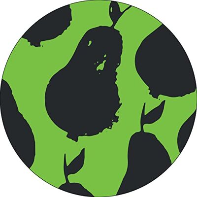 Bonateks , Okrągła podkładka pod mysz z nadrukiem cyfrowym, antypoślizgowy spód, do biura i domu, średnica: 22 cm Bonateks , Okrągła podkładka pod mysz z nadrukiem cyfrowym, antypoślizgowy spód, do biura i domu, średnica: 22 cm