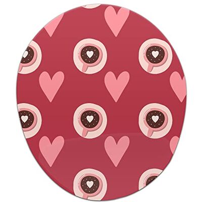 Bonamaison , Ergonomiczna podkładka pod mysz z podkładką na nadgarstek, cyfrowy nadruk, podkładka pod mysz, ochrona przed ścięgien, antypoślizgowy spód, do biura i domu, wymiary: 20 x 23 cm Bonamaison , Ergonomiczna podkładka pod mysz z podkładką na nadgarstek, cyfrowy nadruk, podkładka pod mysz, ochrona przed ścięgien, antypoślizgowy spód, do biura i domu, wymiary: 20 x 23 cm