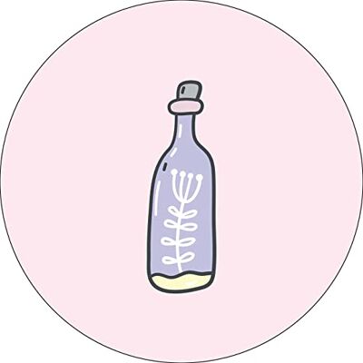 Bonateks , Okrągła podkładka pod mysz z nadrukiem cyfrowym, antypoślizgowy spód, do biura i domu, średnica: 22 cm Bonateks , Okrągła podkładka pod mysz z nadrukiem cyfrowym, antypoślizgowy spód, do biura i domu, średnica: 22 cm