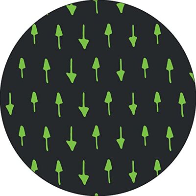 Bonateks , Okrągła podkładka pod mysz z nadrukiem cyfrowym, antypoślizgowy spód, do biura i domu, średnica: 22 cm Bonateks , Okrągła podkładka pod mysz z nadrukiem cyfrowym, antypoślizgowy spód, do biura i domu, średnica: 22 cm