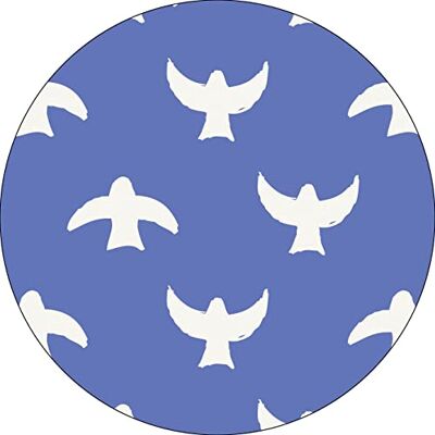 Bonateks , Okrągła podkładka pod mysz z nadrukiem cyfrowym, antypoślizgowy spód, do biura i domu, średnica: 22 cm Bonateks , Okrągła podkładka pod mysz z nadrukiem cyfrowym, antypoślizgowy spód, do biura i domu, średnica: 22 cm