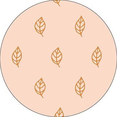 Bonateks , Okrągła podkładka pod mysz z nadrukiem cyfrowym, antypoślizgowy spód, do biura i domu, średnica: 22 cm Bonateks , Okrągła podkładka pod mysz z nadrukiem cyfrowym, antypoślizgowy spód, do biura i domu, średnica: 22 cm