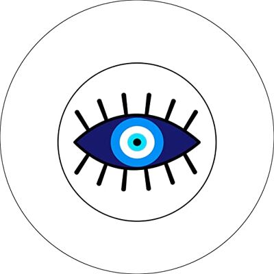 Bonateks , Okrągła podkładka pod mysz z nadrukiem cyfrowym, antypoślizgowy spód, do biura i domu, średnica: 22 cm Bonateks , Okrągła podkładka pod mysz z nadrukiem cyfrowym, antypoślizgowy spód, do biura i domu, średnica: 22 cm