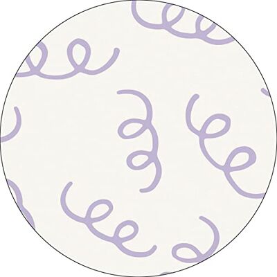 Bonateks , Okrągła podkładka pod mysz z nadrukiem cyfrowym, antypoślizgowy spód, do biura i domu, średnica: 22 cm Bonateks , Okrągła podkładka pod mysz z nadrukiem cyfrowym, antypoślizgowy spód, do biura i domu, średnica: 22 cm