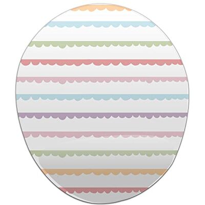 Bonamaison , Ergonomiczna podkładka pod mysz z podkładką na nadgarstek, cyfrowy nadruk, podkładka pod mysz, ochrona przed ścięgien, antypoślizgowy spód, do biura i domu, wymiary: 20 x 23 cm Bonamaison , Ergonomiczna podkładka pod mysz z podkładką na nadgarstek, cyfrowy nadruk, podkładka pod mysz, ochrona przed ścięgien, antypoślizgowy spód, do biura i domu, wymiary: 20 x 23 cm