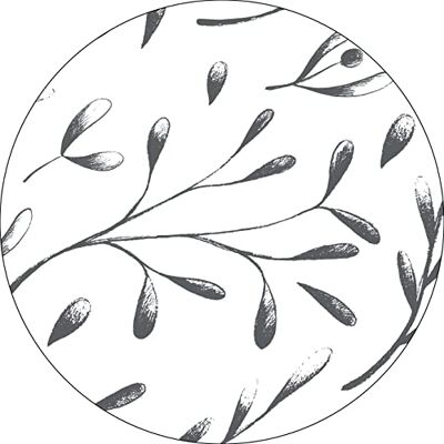 Bonateks , Okrągła podkładka pod mysz z nadrukiem cyfrowym, antypoślizgowy spód, do biura i domu, średnica: 22 cm Bonateks , Okrągła podkładka pod mysz z nadrukiem cyfrowym, antypoślizgowy spód, do biura i domu, średnica: 22 cm