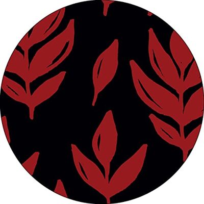 Bonateks , Okrągła podkładka pod mysz z nadrukiem cyfrowym, antypoślizgowy spód, do biura i domu, średnica: 22 cm Bonateks , Okrągła podkładka pod mysz z nadrukiem cyfrowym, antypoślizgowy spód, do biura i domu, średnica: 22 cm