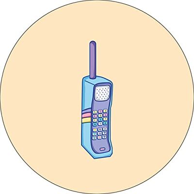 Bonateks , Okrągła podkładka pod mysz z nadrukiem cyfrowym, antypoślizgowy spód, do biura i domu, średnica: 22 cm Bonateks , Okrągła podkładka pod mysz z nadrukiem cyfrowym, antypoślizgowy spód, do biura i domu, średnica: 22 cm