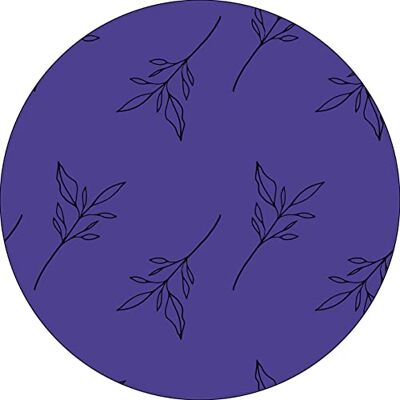 Bonateks , Okrągła podkładka pod mysz z nadrukiem cyfrowym, antypoślizgowy spód, do biura i domu, średnica: 22 cm Bonateks , Okrągła podkładka pod mysz z nadrukiem cyfrowym, antypoślizgowy spód, do biura i domu, średnica: 22 cm