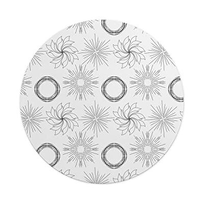 Questo Casa , Okrągły Drukowane Cyfrowo Podkładka Pod Mysz, Antypoślizgowa Podstawa, Średnica: 22 Cm Questo Casa , Okrągły Drukowane Cyfrowo Podkładka Pod Mysz, Antypoślizgowa Podstawa, Średnica: 22 Cm