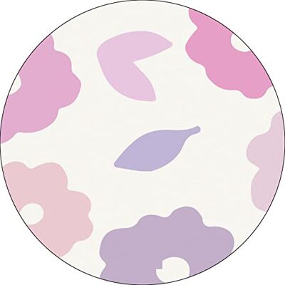 Bonateks , Okrągła podkładka pod mysz z nadrukiem cyfrowym, antypoślizgowy spód, do biura i domu, średnica: 22 cm Bonateks , Okrągła podkładka pod mysz z nadrukiem cyfrowym, antypoślizgowy spód, do biura i domu, średnica: 22 cm