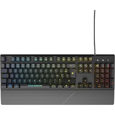 Nova Gaming Clavier Gamer Auriga RGB (Noir) Nova Gaming Clavier Gamer Auriga RGB (Noir)