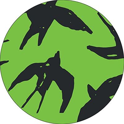 Bonateks , Okrągła podkładka pod mysz z nadrukiem cyfrowym, antypoślizgowy spód, do biura i domu, średnica: 22 cm Bonateks , Okrągła podkładka pod mysz z nadrukiem cyfrowym, antypoślizgowy spód, do biura i domu, średnica: 22 cm