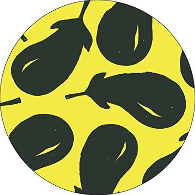 Bonateks , Okrągła podkładka pod mysz z nadrukiem cyfrowym, antypoślizgowy spód, do biura i domu, średnica: 22 cm Bonateks , Okrągła podkładka pod mysz z nadrukiem cyfrowym, antypoślizgowy spód, do biura i domu, średnica: 22 cm