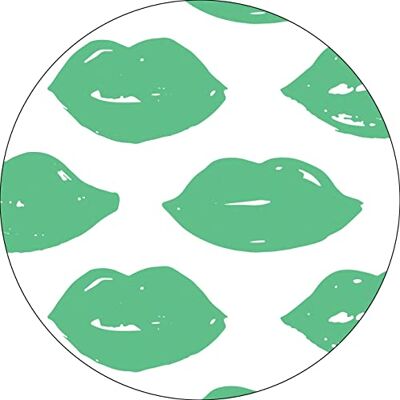 Bonateks , Okrągła podkładka pod mysz z nadrukiem cyfrowym, antypoślizgowy spód, do biura i domu, średnica: 22 cm Bonateks , Okrągła podkładka pod mysz z nadrukiem cyfrowym, antypoślizgowy spód, do biura i domu, średnica: 22 cm