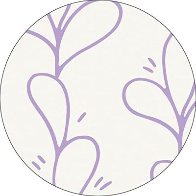 Bonateks , Okrągła podkładka pod mysz z nadrukiem cyfrowym, antypoślizgowy spód, do biura i domu, średnica: 22 cm Bonateks , Okrągła podkładka pod mysz z nadrukiem cyfrowym, antypoślizgowy spód, do biura i domu, średnica: 22 cm