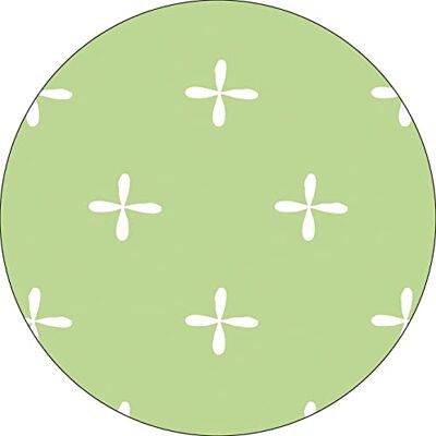 Bonateks , Okrągła podkładka pod mysz z nadrukiem cyfrowym, antypoślizgowy spód, do biura i domu, średnica: 22 cm Bonateks , Okrągła podkładka pod mysz z nadrukiem cyfrowym, antypoślizgowy spód, do biura i domu, średnica: 22 cm