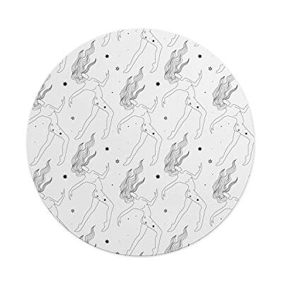 Questo Casa , Okrągły Drukowane Cyfrowo Podkładka Pod Mysz, Antypoślizgowa Podstawa, Średnica: 22 Cm Questo Casa , Okrągły Drukowane Cyfrowo Podkładka Pod Mysz, Antypoślizgowa Podstawa, Średnica: 22 Cm