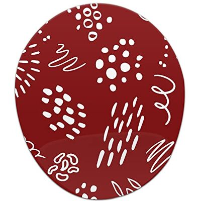 Bonamaison , Ergonomiczna podkładka pod mysz z podkładką na nadgarstek, cyfrowy nadruk, podkładka pod mysz, ochrona przed ścięgien, antypoślizgowy spód, do biura i domu, wymiary: 20 x 23 cm Bonamaison , Ergonomiczna podkładka pod mysz z podkładką na nadgarstek, cyfrowy nadruk, podkładka pod mysz, ochrona przed ścięgien, antypoślizgowy spód, do biura i domu, wymiary: 20 x 23 cm