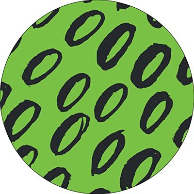 Bonateks , Okrągła podkładka pod mysz z nadrukiem cyfrowym, antypoślizgowy spód, do biura i domu, średnica: 22 cm Bonateks , Okrągła podkładka pod mysz z nadrukiem cyfrowym, antypoślizgowy spód, do biura i domu, średnica: 22 cm
