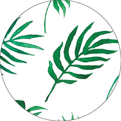 Bonateks , Okrągła podkładka pod mysz z nadrukiem cyfrowym, antypoślizgowy spód, do biura i domu, średnica: 22 cm Bonateks , Okrągła podkładka pod mysz z nadrukiem cyfrowym, antypoślizgowy spód, do biura i domu, średnica: 22 cm