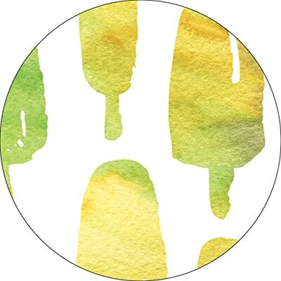 Bonateks , Okrągła podkładka pod mysz z nadrukiem cyfrowym, antypoślizgowy spód, do biura i domu, średnica: 22 cm Bonateks , Okrągła podkładka pod mysz z nadrukiem cyfrowym, antypoślizgowy spód, do biura i domu, średnica: 22 cm