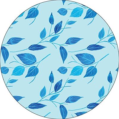 Bonateks , Okrągła podkładka pod mysz z nadrukiem cyfrowym, antypoślizgowy spód, do biura i domu, średnica: 22 cm Bonateks , Okrągła podkładka pod mysz z nadrukiem cyfrowym, antypoślizgowy spód, do biura i domu, średnica: 22 cm