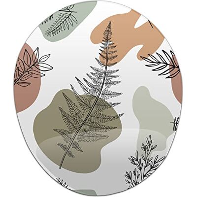 Bonamaison , Ergonomiczna podkładka pod mysz z podkładką na nadgarstek, cyfrowy nadruk, podkładka pod mysz, ochrona przed ścięgien, antypoślizgowy spód, do biura i domu, wymiary: 20 x 23 cm Bonamaison , Ergonomiczna podkładka pod mysz z podkładką na nadgarstek, cyfrowy nadruk, podkładka pod mysz, ochrona przed ścięgien, antypoślizgowy spód, do biura i domu, wymiary: 20 x 23 cm