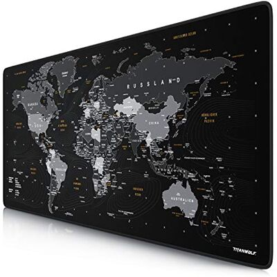 CSL-Computer 722303877722 722303877722 Podkładka, Czarny/Szary, 40 x 90 cm CSL-Computer 722303877722 722303877722 Podkładka, Czarny/Szary, 40 x 90 cm